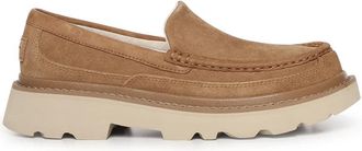 UGG M Ascot Lug - Heren - Loafers - Bruin - 41 EU - Leer - Schoenen