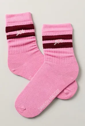 Damson Madder Sporty Socks