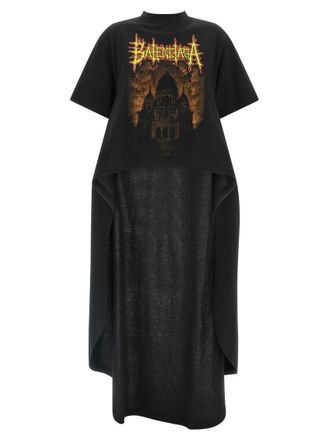 Balenciaga Black Sacr Cur T-Shirt