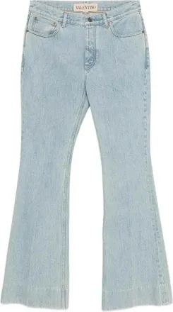 Valentino Flared Denim Jeans - Heren - Jeans - Blauw - Maat: W31 Denim