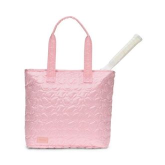 Ame & Lulu Tennis Court Carryall in Light Pink Tennis Balls at Nordstrom, Size Medium