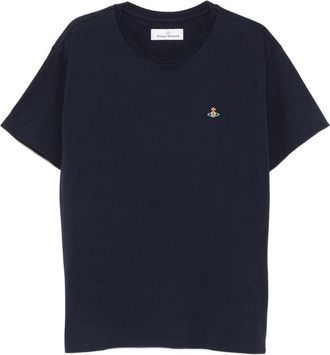 Vivienne Westwood Orb-embroidered Crew-neck T-shirt