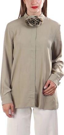 Marella Dames, Blouses & Shirts, Groen, Maat: S