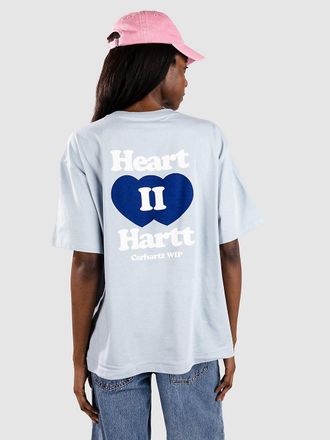 Carhartt Work in Progress Heart II Hartt T-Shirt blauw