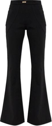 Versace Jeans Couture Uitlopende broek - Dames - Wijde Broeken - Zwart - M - Broeken