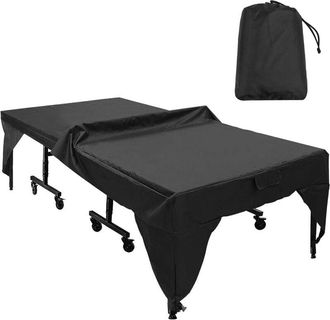 OEM Funda Protectora Impermeable Y Antipolvo Para Mesa De Ping-pong, Negra, 280 X 153 X 73 Cm (negra)