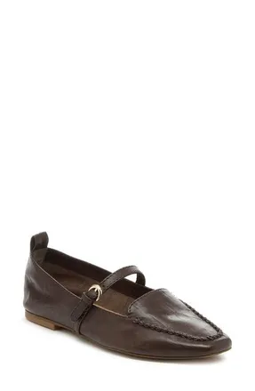 Kelsi Dagger Ferry Mary Jane Loafer in Cacao at Nordstrom, Size 5.5