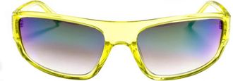 Guess Rechthoekige Acetaatzonnebril met UV-bescherming - Dames - Zonnebrillen - Geel - ONE Size - Accessoires