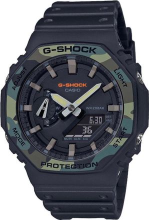 Casio G-shock Heren Zwarte Horloge GA-2100SU-1AER
