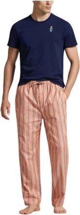 Polo Ralph Lauren Pyjamas - Heren - Pyjama - Blauw - XS - Nachtkleding