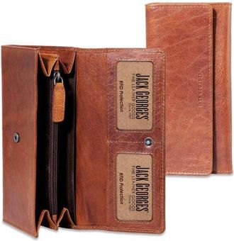 Jack Georges Voyager Clutch Wallet in Honey at Nordstrom