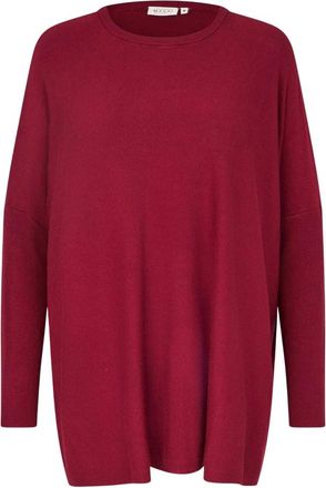 Masai Ronde hals gebreid - Dames - Ronde hals truien - Rood - L - Truien & Vesten