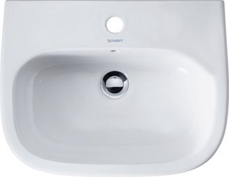 Duravit Duravit - Lavabo D-code, Con Agujero Para Grifo, Con Rebosadero