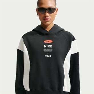 Nike Womens W Nsw Phnx Flc in Black/Sail/Blac - Size 10 UK