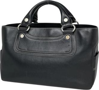 Celine Pre-owned Boogie Handtas - Dames - Vintage Handtas - Zwart - ONE Size - Leer - Vintage