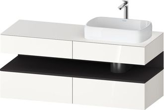 Duravit Qatego Consola Mueble Bajo Lavabo, 2 Extensiones, 2 - Duravit