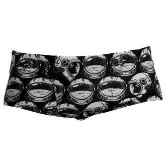 Funky Trunks Classic Trunks Badehose f&uuml;r Herren | grau/schwarz