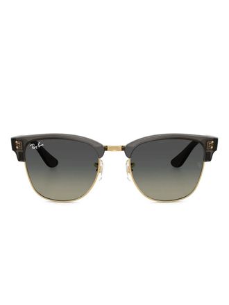 Ray-Ban Clubmaster sunglasses - unisex - Acetate - 54 - Black