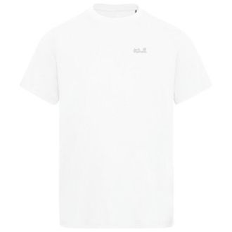 Jack Wolfskin Essential T-Shirt T-Shirt f&uuml;r Herren | wei&szlig;