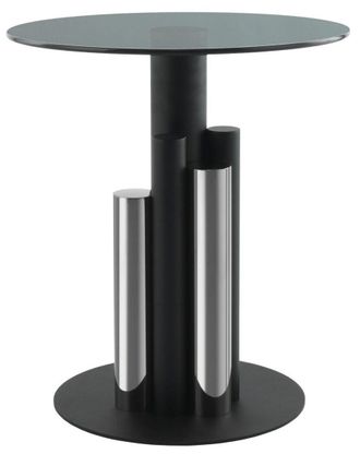 Alpha Collection Beistelltisch Lake - Silber/Grau