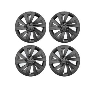 OEM Tapa Central De Rueda Para Tesla Model Y, F&aacute;cil Instalaci&oacute;n, Material Duradero, Turbine Negro Mate, Tesla, Nuevo Model Y 19 Pulgadas