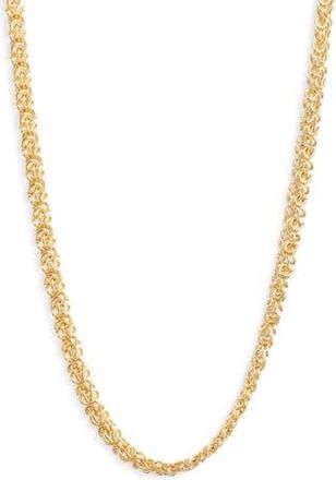 Nordstrom Demi Fine Fancy Chain Necklace in 14K Gold Plated at Nordstrom Rack