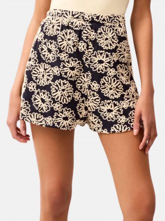Marie Oliver Floral Embroidered Cleo Shorts In Blossom