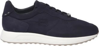 Baldinini Nubuck Sneaker - Heren - Sneakers - Blauw - 41 EU - Leer - Schoenen