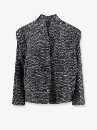 Isabel Marant Cappotto Drogo in tessuto m&eacute;lange - MARANT ETOILE - gender_Woman