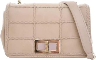 Chanel Pre-owned Leather chanel-bags - Dames - Vintage Schoudertas - Bruin - ONE Size - Vintage