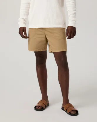 Vuori Clothing Coast Shorts 7 | Burlap | XS, Size Extra Small