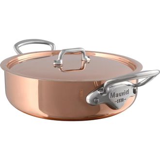 Bloomingdale's M3 S 3.2-Qt Copper Rondeau With Lid, Cast Stainless Steel Handle at Nordstrom
