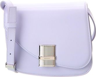 Ferragamo Ferragamo Fiamma Small Leather Crossbody