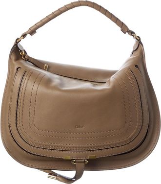 Chlo&eacute; Marcie Leather Hobo Bag