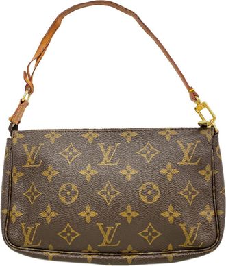 Louis Vuitton Brown Pouch (Pre-Owned)
