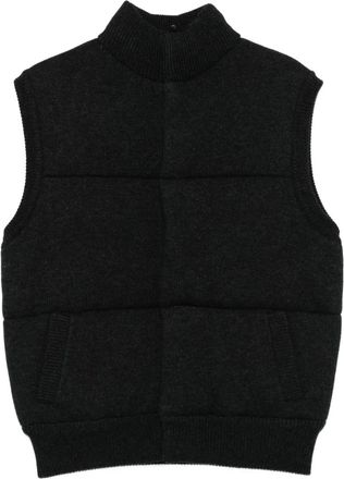 Eric Bompard high-neck sleeveless gilet - men - Fabric - S - Grey