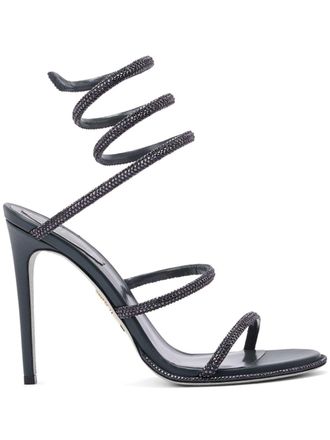 Rene Caovilla 105mm Cleo sandals - Grey
