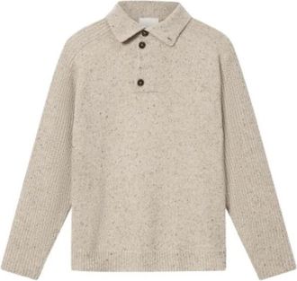 Isabel Marant Ken Pullover - Heren - Polos - Beige - L - Wol - Tops