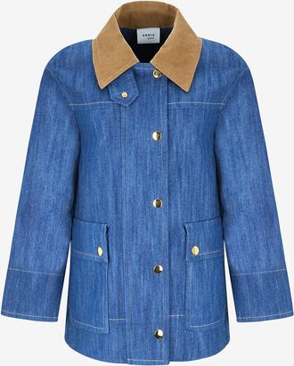 Akris Leichter Oversize-Parka aus Denim