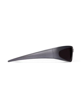 Balenciaga Oval-Frame Sunglasses - Grey