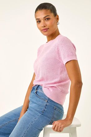 Roman Sequin Knitted Top