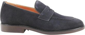 Guess Loafers - Heren - Loafers - Blauw - 40 EU - Leer - Schoenen
