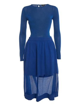 Elisabetta Franchi Rok set - Blauw