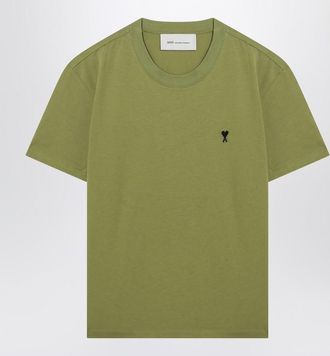 Ami AMI Paris De Coeur Matcha T-Shirt