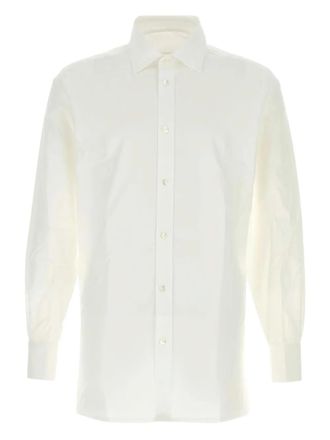 Maison Margiela poplin shirt - men - Cotton - 40 - White