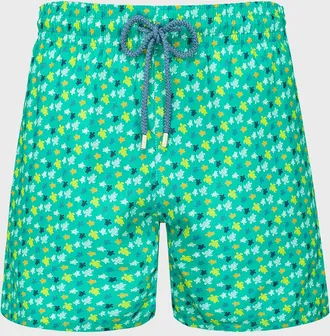 Vilebrequin Men & apos;s Micro Ronde Des Tortues Swim Trunks
