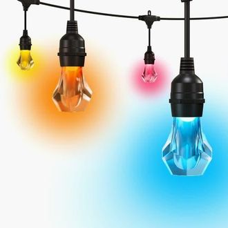 Nanoleaf Matter Smart Multicolor Outdoor String Lights Smarter Kit 49ft at Nordstrom