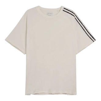 Yohji Yamamoto T-Shirts, male, White, Size: M RE 3S SS Tee