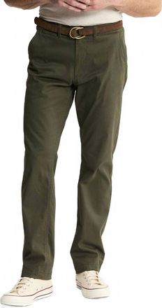 Jachs NY Bowie Stretch Chino Pants In Forest Green