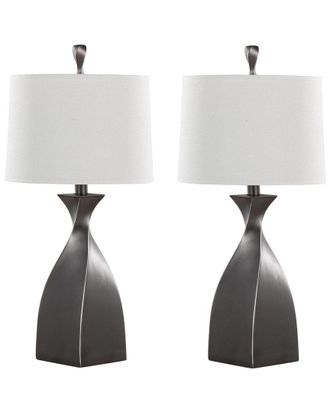 LumiSource Set Of 2 Curvo 30In Table Lamps